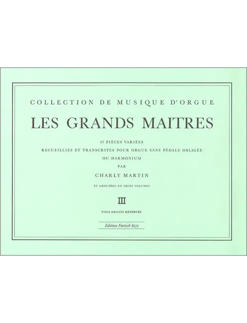 Les Grands Maitres Vol 3